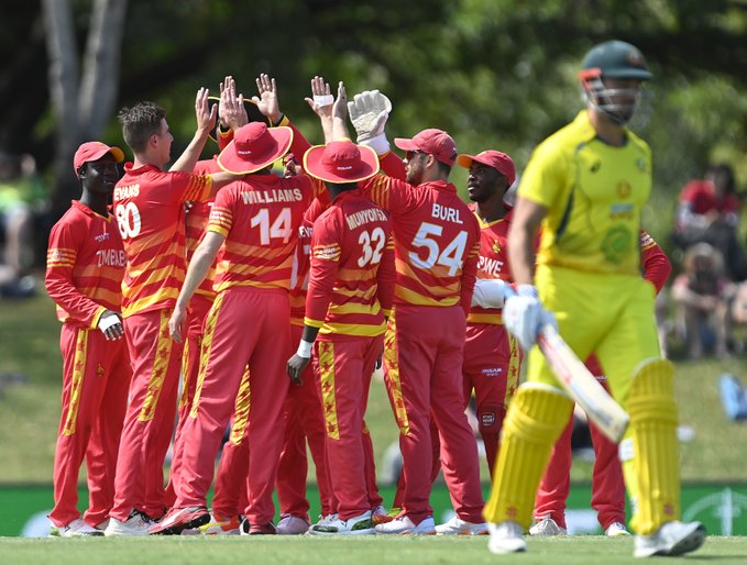 Cricket-Ryan Burl picks up five wickets as Zimbabwe shock Australia