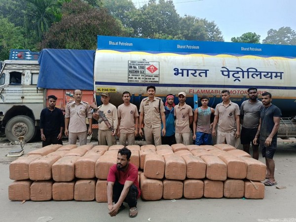 Assam Police seize 1,420 kg of Ganja from Karimganj district 