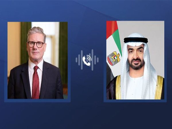 Leaders of UAE and UK Discuss Strengthening Bilateral Ties