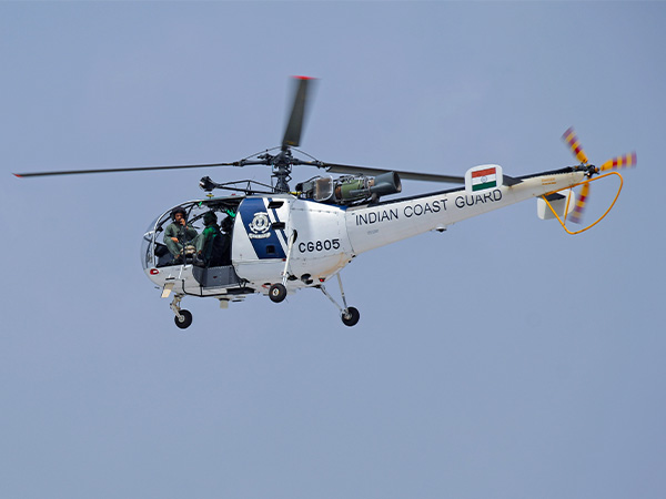 Indian Coast Guard Helicopter Makes Emergency Sea Landing During Gujarat Rescue Operation