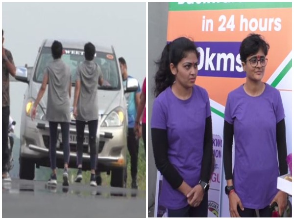 2 women from Gujarat, run backward for 13 hours, attempt Guinness Record 