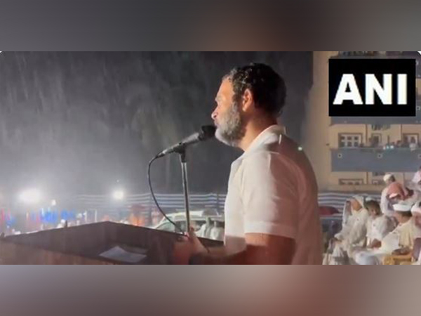 Bharat Jodo Yatra: Rahul Gandhi addresses rally in Mysuru amid heavy rains