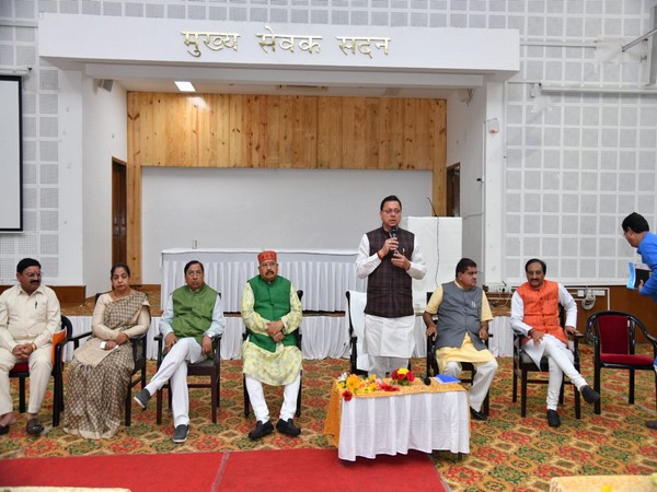 CM Dhami meets winning candidates of Haridwar Panchayat polls