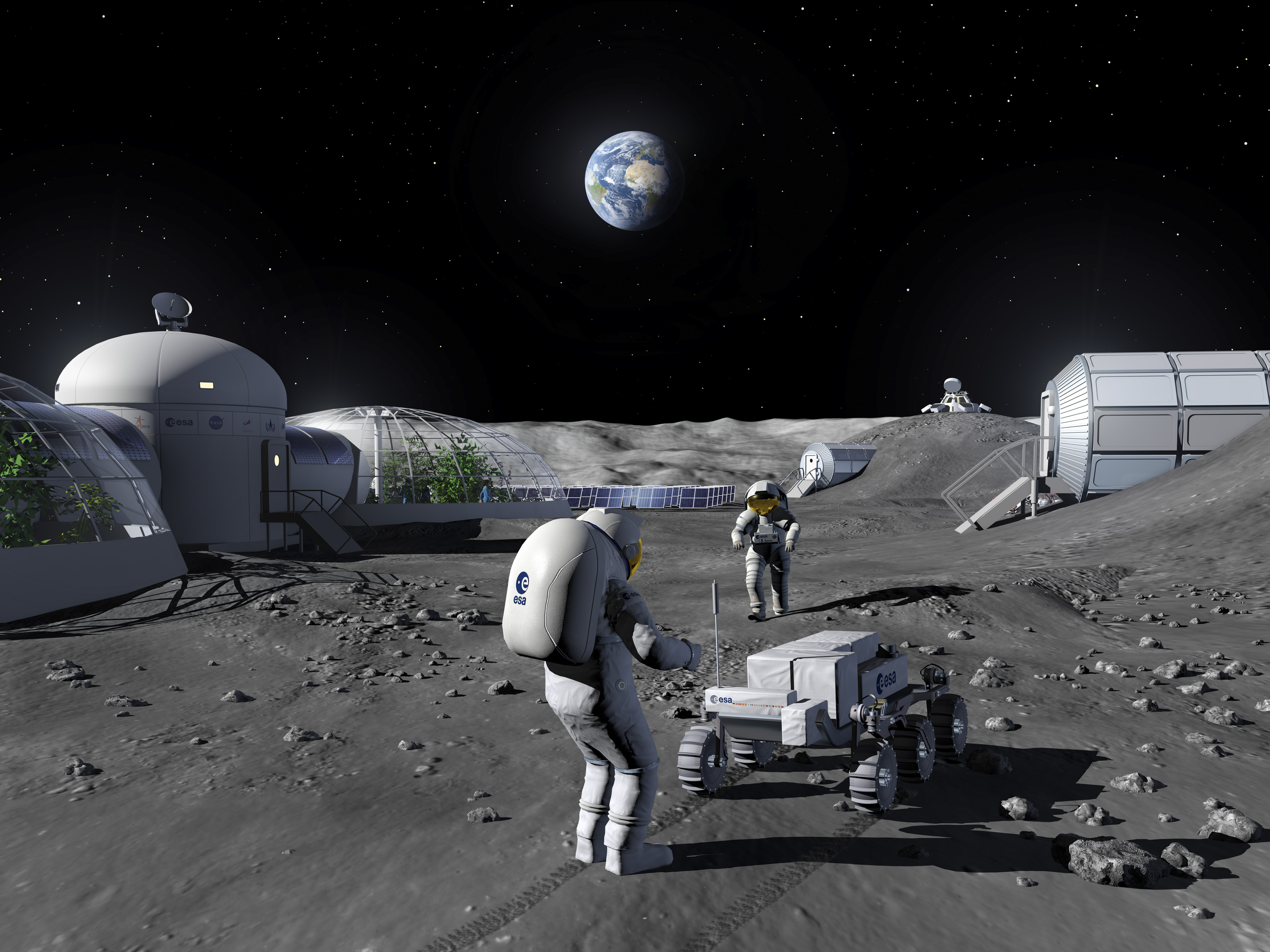 ESA inviting space companies to connect and guide lunar missions