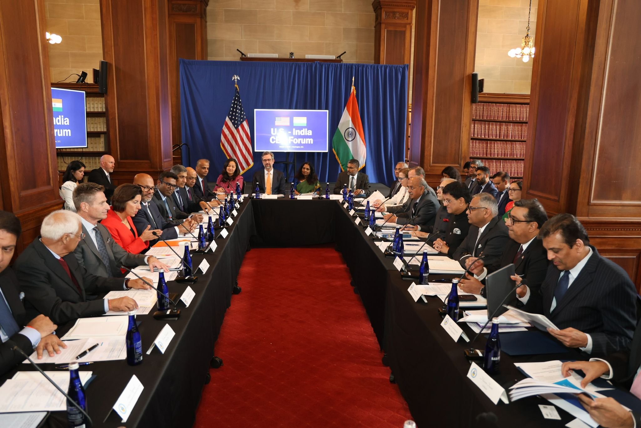 India-U.S. CEO Forum Convened to Strengthen Bilateral Economic Ties