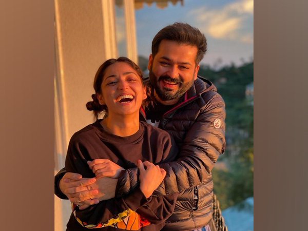 Yami Gautam, husband Aditya Dhar are all smiles in Diwali post