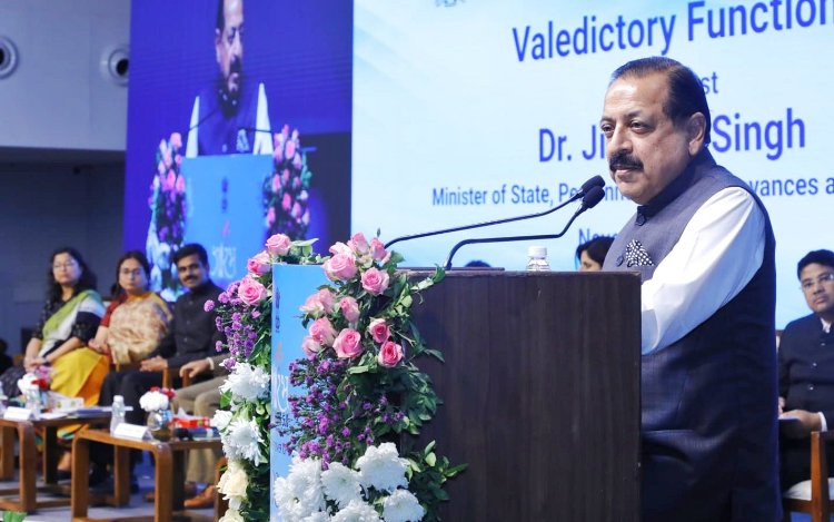 Civil Services officers have to turn into instruments of public service delivery of Govt’s citizen centric schemes: Dr Jitendra Singh
