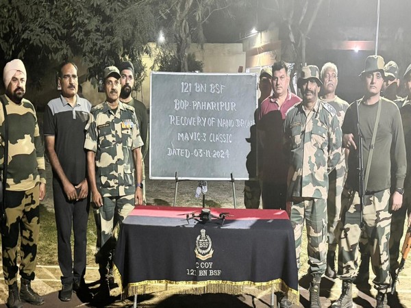 BSF Thwarts Cross-Border Operations: Drone and Heroin Seized