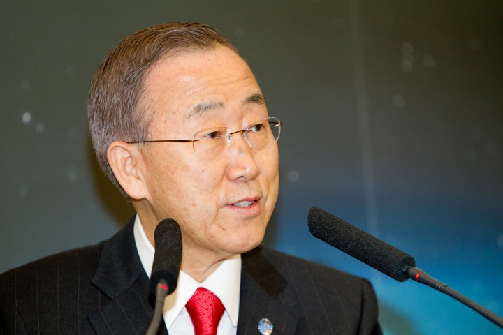 Former UN chief Ban Ki-moon urges N Korea to denuclearize