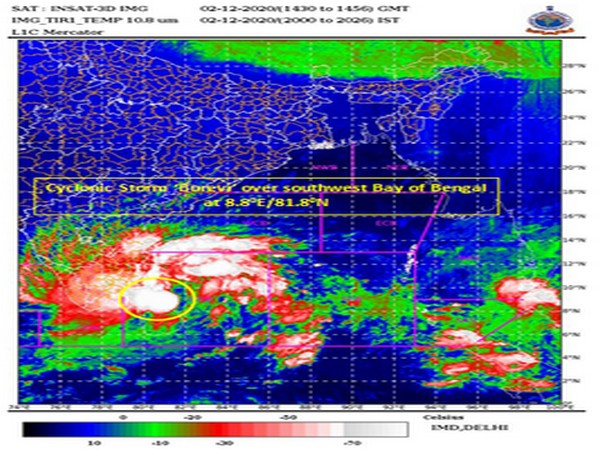 Cyclone Burevi likely to move nearly west-northwestwards, emerge into Gulf of Mannar