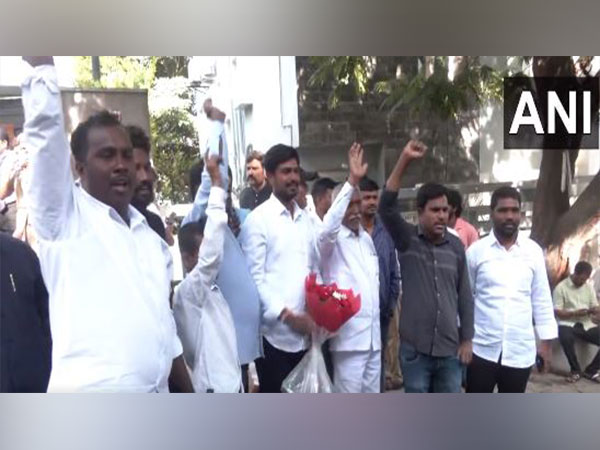 Telangana election results: Congress workers celebrate as latest trends show lead on 51 seats, BRS 29, BJP in 6