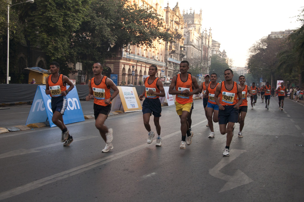 Top corporate executives take part in Mumbai marathon