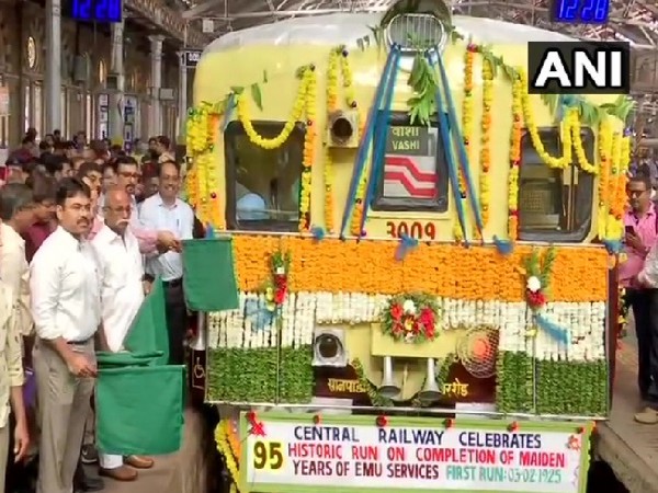 Celebrations at CST as Central Railways complete 95 years of EMU services in Mumbai