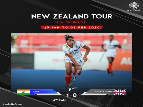 Rani shines in India's 1-0 win over Great Britain