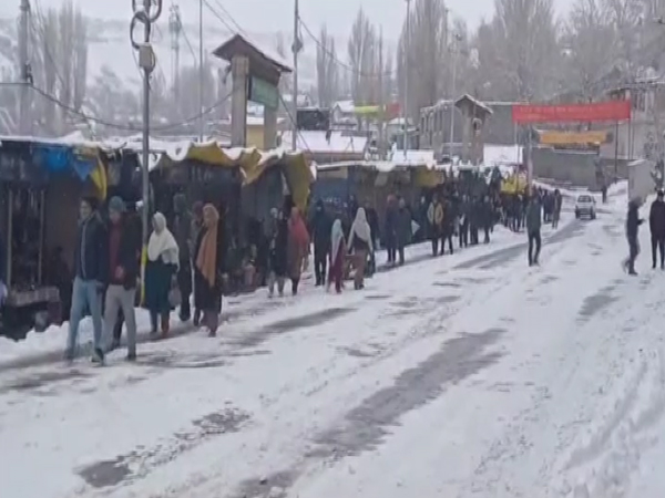 Kargil rejoices as timely snowfall breaks winter dry spell for farmers