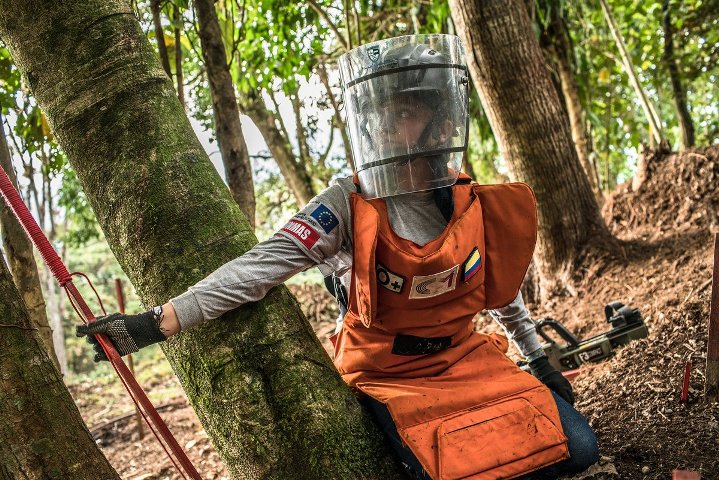 Effects of landmines and explosive remnants on soil needed for rural development