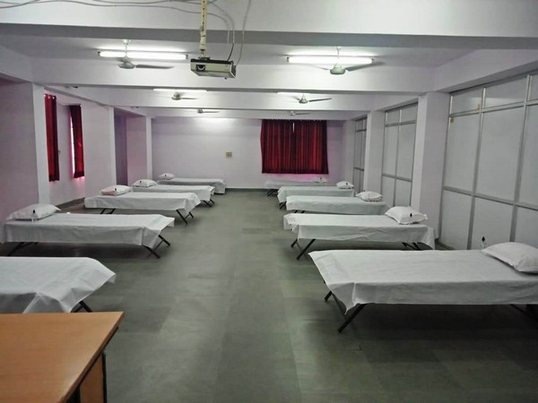 Isolation centre set up for Delhi police personnel in Dwarka