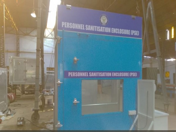 DRDO designs portable sanitization enclosure that disinfects a person within seconds