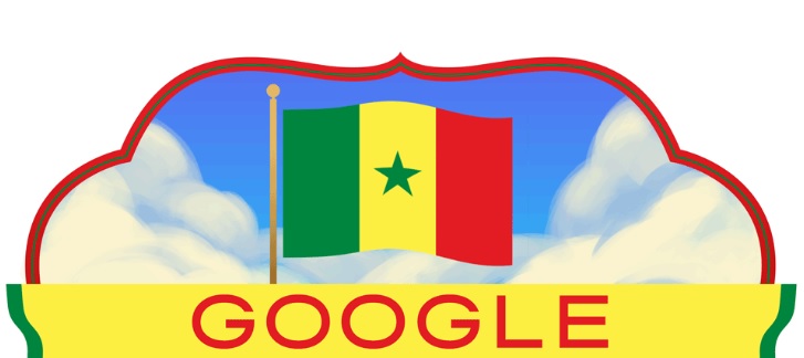 Google doodle celebrates 60 years of Senegal’s Independence Day!