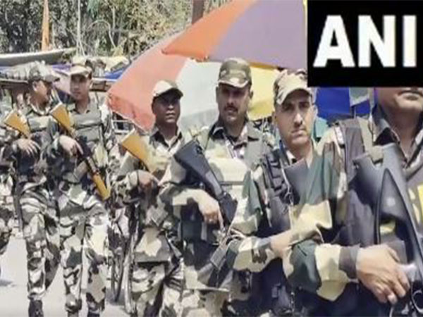 Police, paramilitary forces conduct flag march in Noida ahead of LS poll