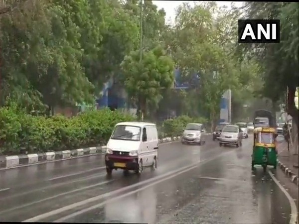 Light showers, gusty wind brings down scorching heat in Delhi, NCR 