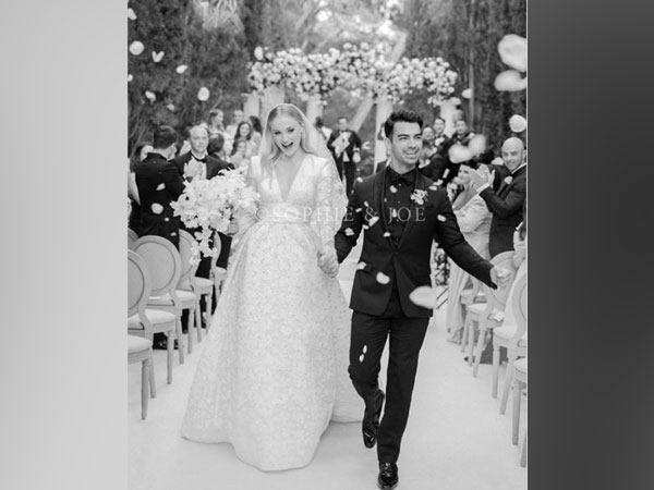 Sophie Turner Shares First Photo of Gown from Second Wedding to