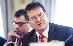 EU remains concerned UK government would ditch N.Ireland protocol -Sefcovic