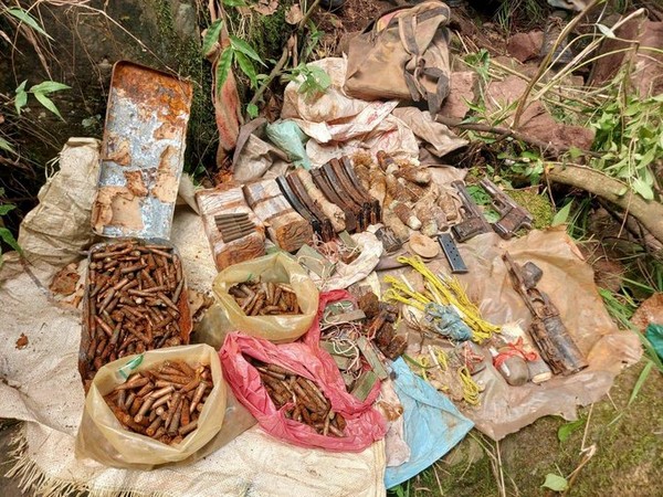 Large cache of arms, ammunition recovered by security forces in Rajouri