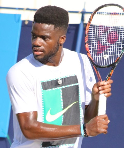 Tennis-Tiafoe tests positive for COVID-19, withdraws from Atlanta event