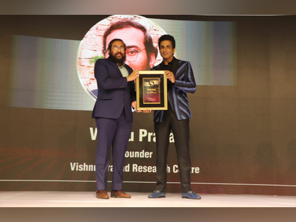 Young scientist R.Vishnu prassad from Chennai was conferred the Times award