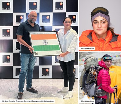 Panchshil Realty To Sponsor Accomplished Mountaineer Baljeet Kaur's Next Adventure