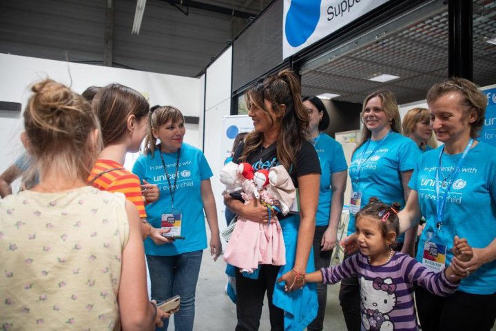 Priyanka Chopra Jonas visits Blue Dot Centre in Poland to meet Ukraine's refugee children 