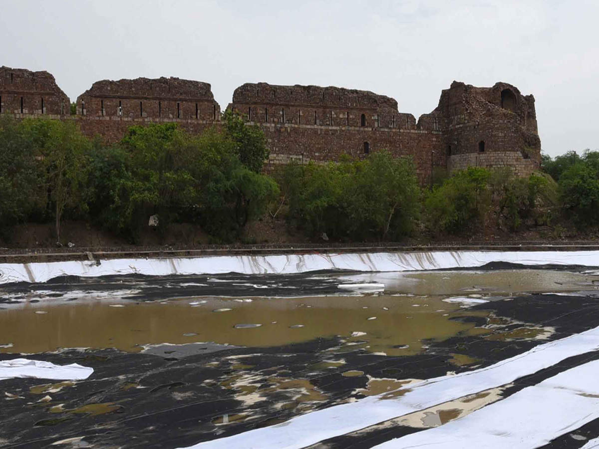 NGT given its nod to revival of iconic Purana Qila lake by impermeable plastic lining on bed