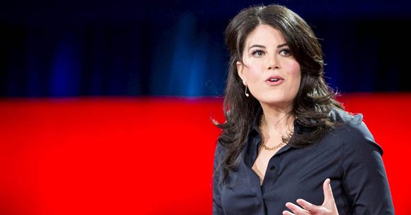 UPDATE 1-Monica Lewinsky, angered by "off limits" question on Clinton, walks off Israeli stage