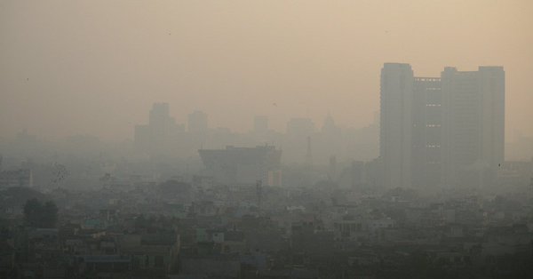 Delhi's Air Quality Index at 262, again falls under 'poor' category