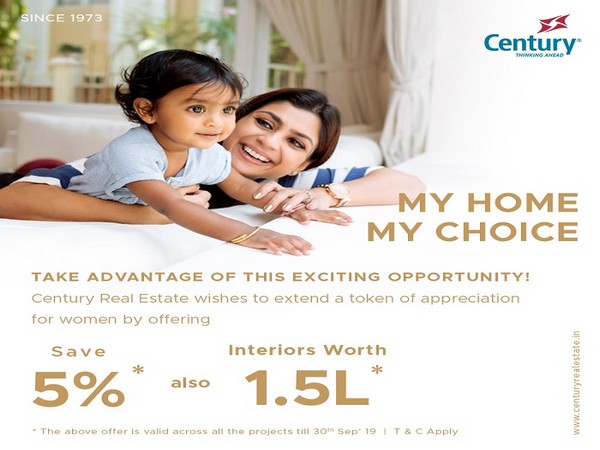 Century Real Estate introduces My Home My Choice offer - Exclusively for women home buyers!