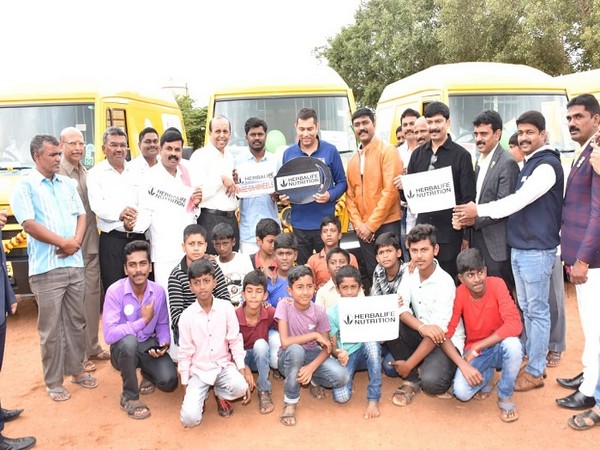 Herbalife Nutrition flags off Mobile Science Vans in Karnataka