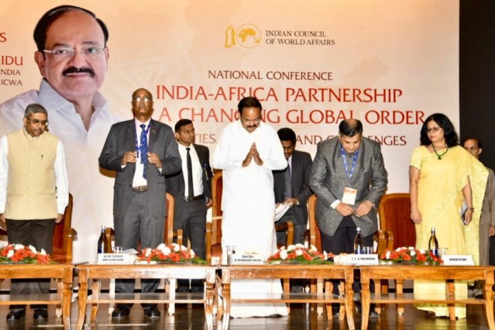India would stand with Africa for democratic global order, VP Naidu says