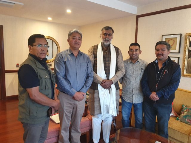 Prahlad Singh Patel holds discussion on ways to boost tourism in Ladakh