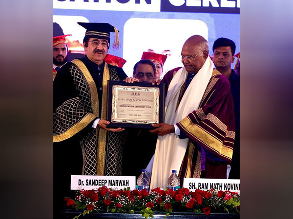 Asian Education Group's Historic Convocation Graced by Former President Ram Nath Kovind