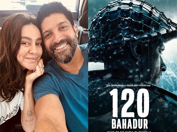 Farhan Akhtar Gears Up for '120 Bahadur', Wife Shibani Expresses Pride