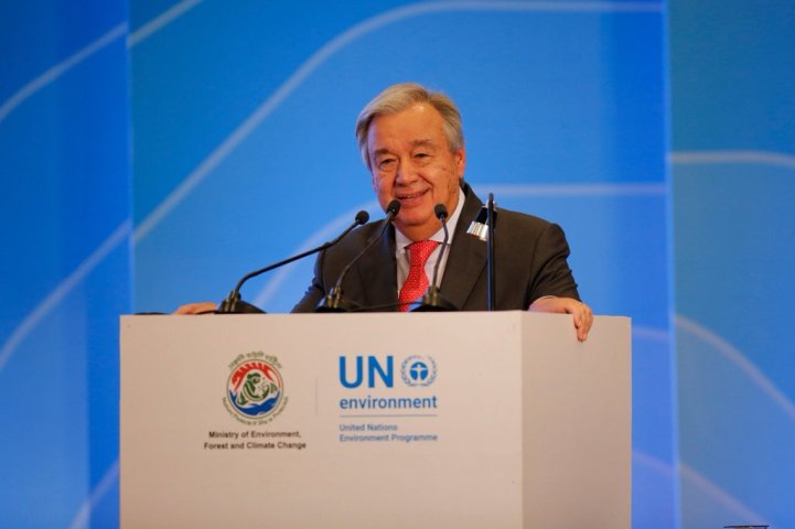 UN Chief calls on world leaders to draw lessons from India on Climate action