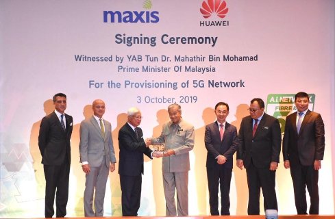 Malaysia’s Maxis inks 5G network provisioning agreement with Huawei