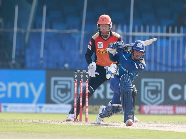 IPL 13: Quinton's fifty power Mumbai Indians to 208/5 against SunRisers Hyderabad