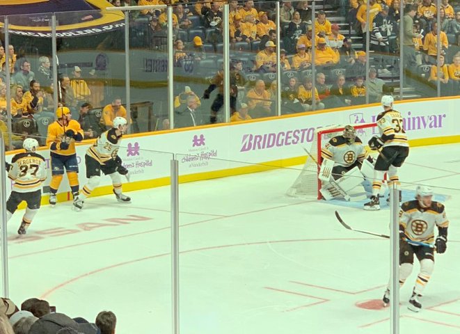 NHL: Predators defeat Boston Bruins 1-0