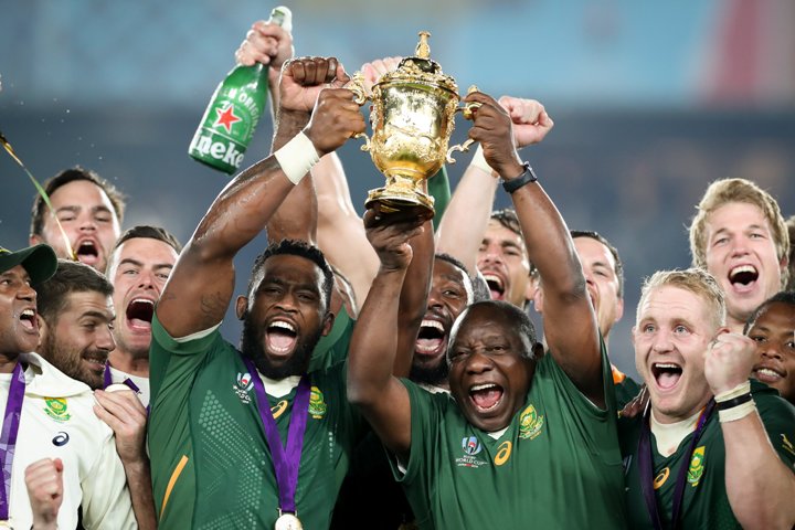 Springboks completes double of winning Rugby World Cup and Castle Lager Rugby 