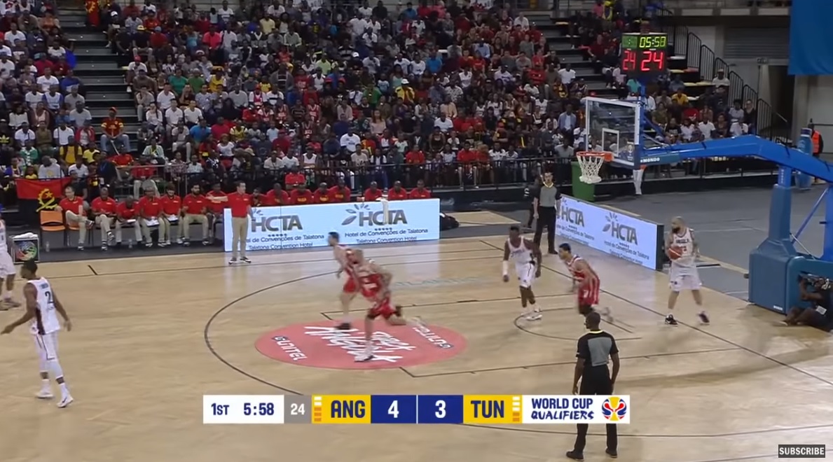 Basketball Update: Angola beats Tunisia