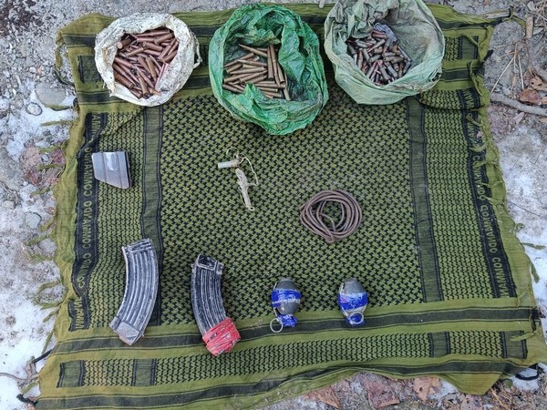 J&K: Army recovers huge cache of arms, ammo during joint search op