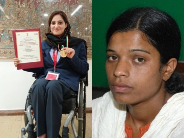 President honours brave J&K daughters with disabilities for scripting success