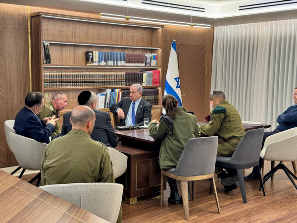 Israeli PM Benjamin Netanyahu holds phone briefing with war cabinet, security chiefs